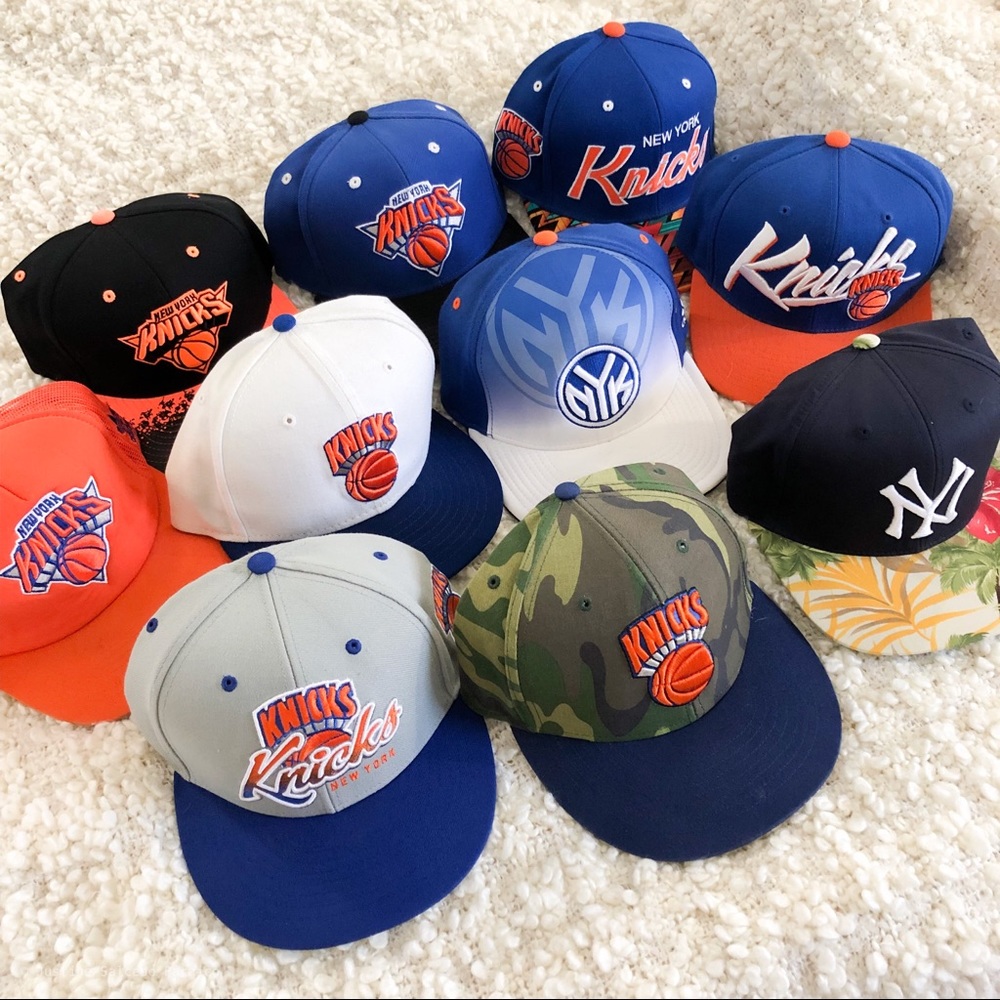 10 pcs. Hats Bundle (9 NYK & 1 NYY)